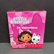 Load image into Gallery viewer, 26pk Valentine&#39;s Day Cards (NEW) (Gabby&#39;s Dollhouse)
