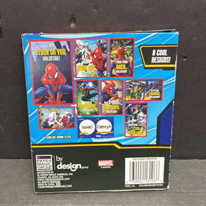 26pk Spiderman Valentine's Day Cards (NEW)