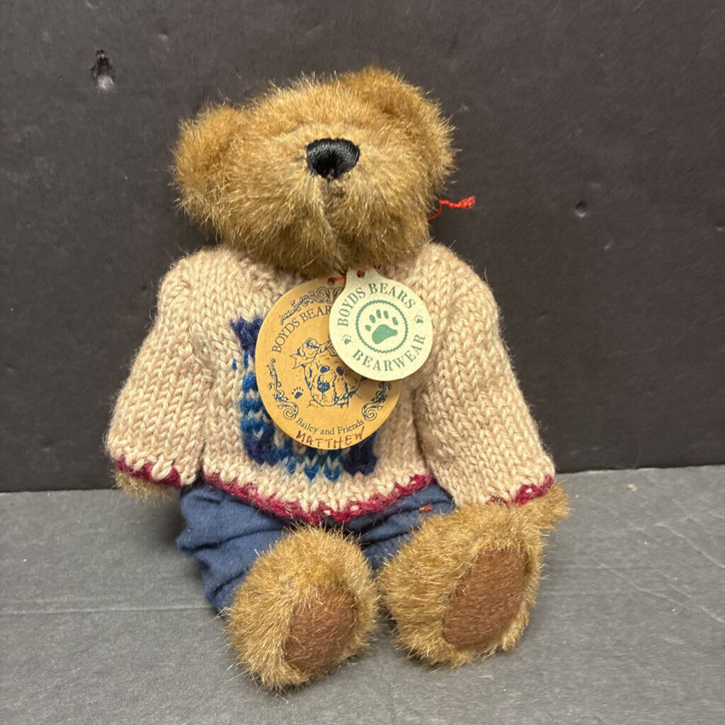 Bailey & Friends Matthew Collectible Bear