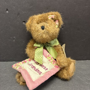 Head Bean Collection Thinkin' of Ya Series Grammy Collectible Bear