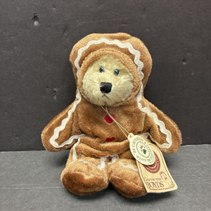 TJ's Best Dressed G.B. Gingerpeeker Christmas Collectible Bear