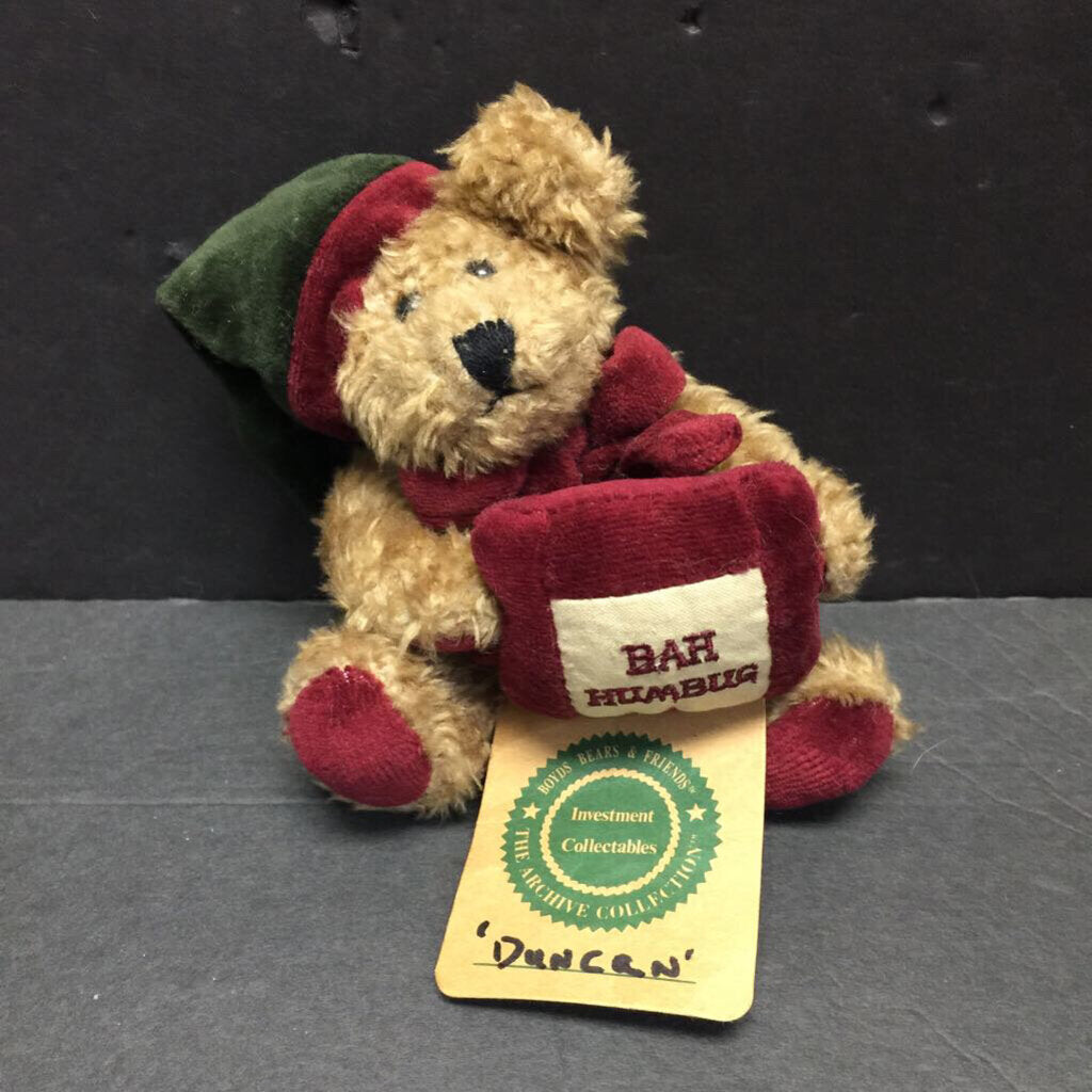 Archive Collection Duncan Christmas Collectible Bear