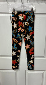 4th of July USA Cookie Leggings
