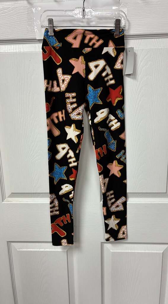 4th of July USA Cookie Leggings