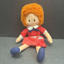 Load image into Gallery viewer, Little Orphan Annie Plush Doll 1980's Vintage Collectible (Annie)
