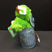 Load image into Gallery viewer, Oscar the Grouch in Trash Can Plush (NEW)
