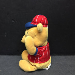 Disney Store Mini Bean Bag Baseball Pooh Plush (NEW)
