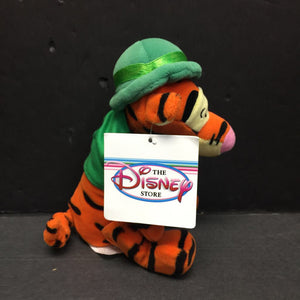 Disney Store Mini Bean Bag St. Patrick's Day Tigger Plush (NEW)