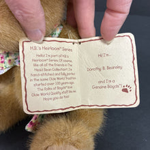 Load image into Gallery viewer, Dorothy B. Beansley Collectible Bear
