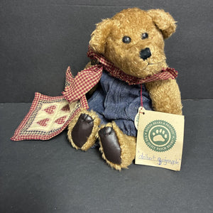 Quilt Patch Bears Delbert Quignapple Collectible Bear
