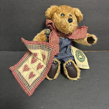 Load image into Gallery viewer, Quilt Patch Bears Delbert Quignapple Collectible Bear
