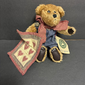 Quilt Patch Bears Delbert Quignapple Collectible Bear
