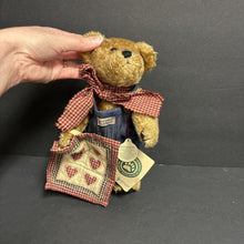 Load image into Gallery viewer, Quilt Patch Bears Delbert Quignapple Collectible Bear
