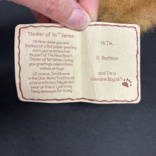 Load image into Gallery viewer, Head Bean Collection Thinkin' of Ya Series D. Bestmom Collectible Bear
