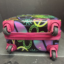 Load image into Gallery viewer, &quot;Peace&quot; Rolling Travel Hard Shell Suitcase Bag
