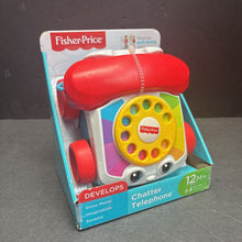 Load image into Gallery viewer, Chatter Telephone Pull Toy (NEW)
