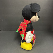 Load image into Gallery viewer, Singing Christmas Mickey Mouse Battery Operated Disney (NEW)
