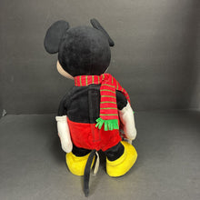 Load image into Gallery viewer, Singing Christmas Mickey Mouse Battery Operated Disney (NEW)
