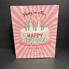 Load image into Gallery viewer, Party in a Box Birthday Party Goods Set (NEW)
