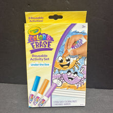 Load image into Gallery viewer, Under the Sea Color &amp; Erase Reusable Activity Set (NEW)
