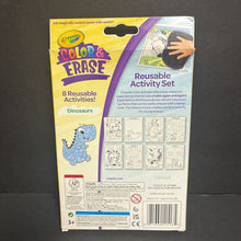 Load image into Gallery viewer, Dinosaurs Color &amp; Erase Reusable Activity Set (NEW)
