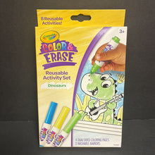 Load image into Gallery viewer, Dinosaurs Color &amp; Erase Reusable Activity Set (NEW)
