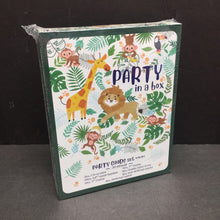 Load image into Gallery viewer, Zoo Animals Party in a Box Birthday Party Goods Set (NEW)
