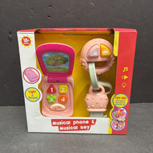 Load image into Gallery viewer, Musical Phone &amp; Musical Key Battery Operated (NEW)
