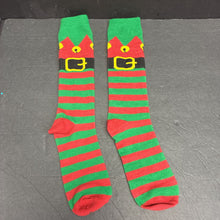 Load image into Gallery viewer, Elf Christmas Socks
