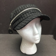 Load image into Gallery viewer, Girls Striped Zipper Hat
