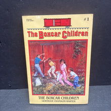 Load image into Gallery viewer, The Boxcar Children (Gertrude Chandler Warner) (Scholastic Old Cover) -series paperback
