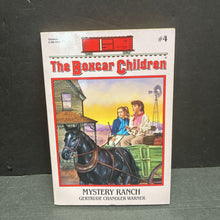 Load image into Gallery viewer, Mystery Ranch (Gertrude Chandler Warner) (The Boxcar Children) (Scholastic Old Cover) -series paperback
