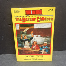 Load image into Gallery viewer, The Pizza Mystery (Gertrude Chandler Warner) (The Boxcar Children) (Albert Whitman &amp; Company Old Cover) -series paperback
