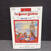 Load image into Gallery viewer, The Mystery of the Queen's Jewels (Gertrude Chandler Warner) (The Boxcar Children: Special #11) (Albert Whitman &amp; Company Old Cover) -series paperback
