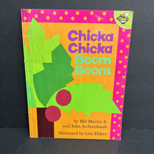 Load image into Gallery viewer, Chicka Chicka Boom Boom (Bill Martin Jr &amp; John Archambault) (Aladdin Picture Books) -paperback
