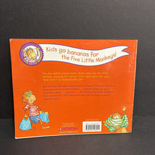 Load image into Gallery viewer, Five Little Monkeys Go Shopping (Eileen Christelow) -character paperback
