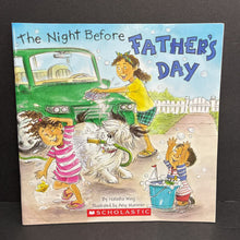 Load image into Gallery viewer, The Night Before Father's Day (Natasha Wing) (Season: Summer, Holiday) -paperback
