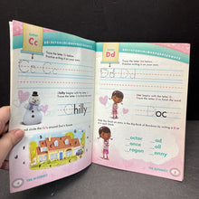 Load image into Gallery viewer, The Alphabet Learning Wookbook (Disney Doc McStuffins) -character workbook paperback
