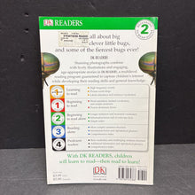 Load image into Gallery viewer, Bugs! Bugs! Bugs! (DK Readers Level 2) (Jennifer Dussling) (Insects) -educational reader paperback
