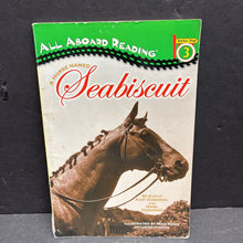 Load image into Gallery viewer, A Horse Named Seabiscuit (All Aboard Reading Level 3) (Kathy East Dubowski &amp; Mark Dubowski) (Notable Event: Horse Races/Mammals) -educational reader paperback
