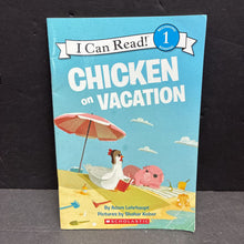 Load image into Gallery viewer, Chicken on Vacation (I Can Read Level 1) (Adam Lehrhaupt) -reader paperback
