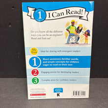 Load image into Gallery viewer, I Want to be an Engineer (I Can Read Level 1: My Community) (Jobs/General Science) (Laura Driscoll) -educational paperback
