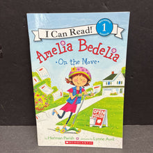 Load image into Gallery viewer, Amelia Bedelia: On the Move (I Can Read Level 1) (Herman Parish) -character reader paperback
