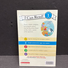 Load image into Gallery viewer, The Berenstain Bears at the Aquarium (Jan &amp; Mike Berenstain) (I Can Read Level 1) -character reader paperback
