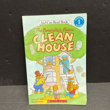 Load image into Gallery viewer, The Berenstain Bears: Clean House (Stan &amp; Jan Berenstain) (I Can Read Level 1) -character reader paperback
