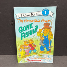 Load image into Gallery viewer, The Berenstain Bears Gone Fishin'! (Mike Berenstain) (I Can Read Level 1) -reader paperback
