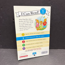 Load image into Gallery viewer, The Berenstain Bears Gone Fishin'! (Mike Berenstain) (I Can Read Level 1) -reader paperback
