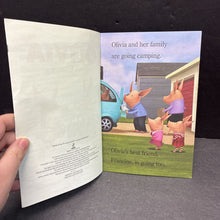 Load image into Gallery viewer, Olivia Goes Camping (Ready to Read Level 1) (Alex Harvey) -character reader paperback
