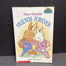Load image into Gallery viewer, Hare and Rabbit: Friends Forever (Hello Reader Level 3) -reader paperback
