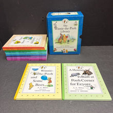 Load image into Gallery viewer, The Winnie-the-Pooh Library Box Set (A. A. Milne) (Disney Pooh &amp; Friends) -character hardcover
